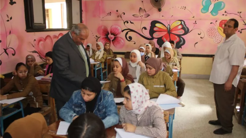 لجان خاصه لطلاب الدمج والحالات المرضية بمدارس بنى سويف
