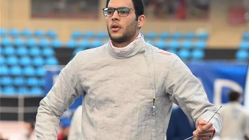 محمد عامر يصعد للمركز العاشر في التصنيف الدولي لسلاح السيف