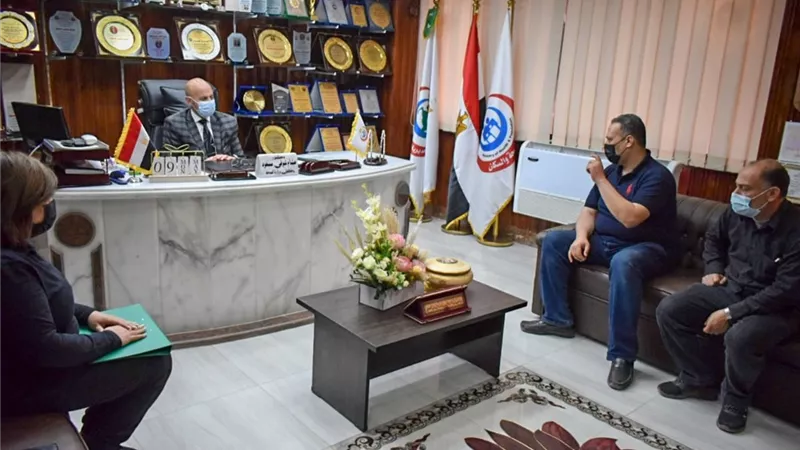 وكيل وزارة الصحة بالشرقية يناقش خطة العمل للفترة القادمة