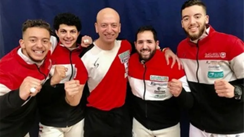 منتخب مصر يشارك في كأس العالم لسلاح سيف المبارزة رجال بألمانيا