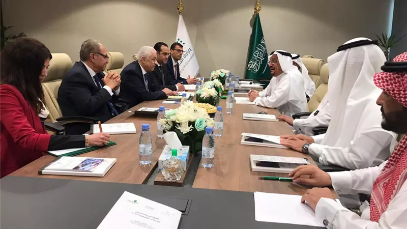 شوقي ووزير التعليم السعودي يبحثان سبل التعاون المشترك
