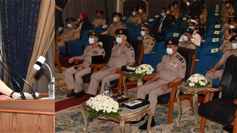 وزير الدفاع يشهد مناقشة البحث الرئيسى لهيئة عمليات القوات المسلحة