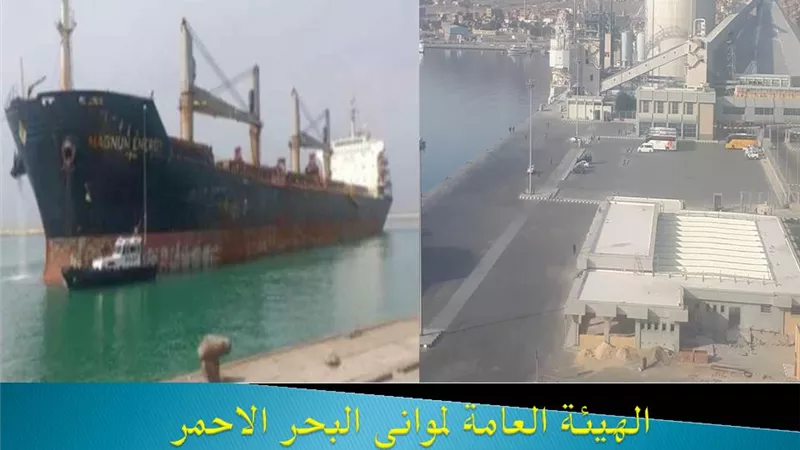 نشاط ملحوظ بحركة الصادرات بمواني اني البحر الأحمر