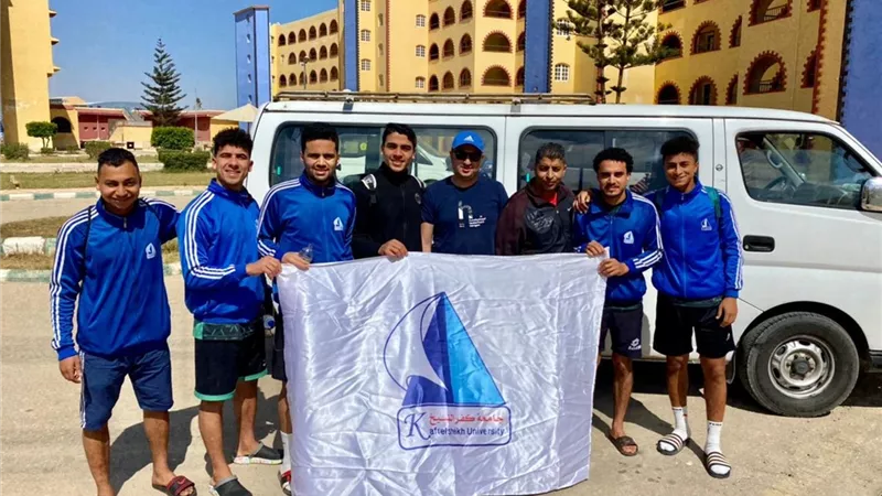 جامعة كفرالشيخ تشارك في فعاليات مهرجان المتميزين رياضياً