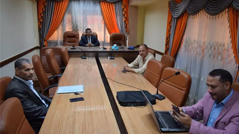 مدير تعليم جنوب سيناء يترأس عمل غرفة عمليات الصف الأول الثانوي