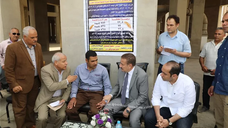 المنوفية الأولى .. توريد 48 ألف طن قمح حتى الآن