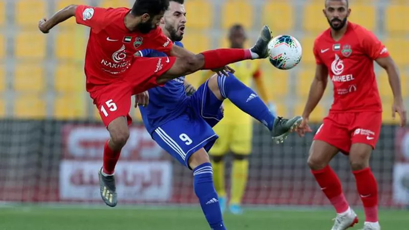 النصر يفوز على شباب الأهلى بالدورى الإماراتى