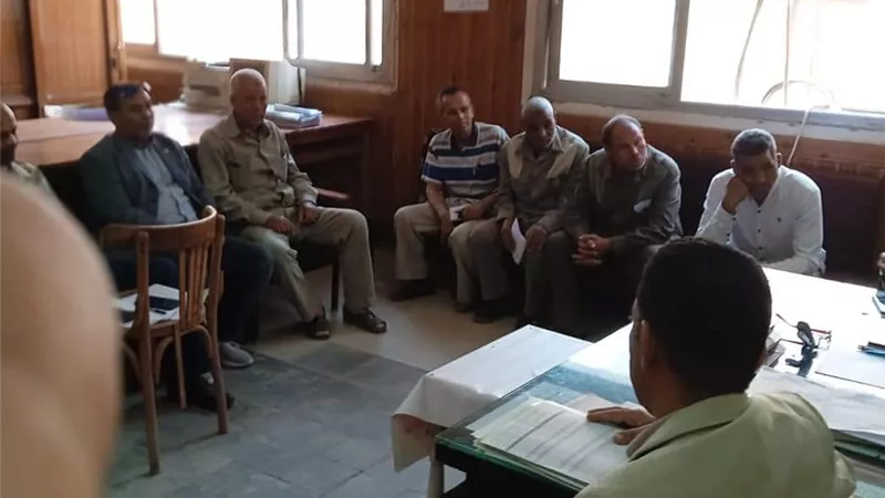 ندوة ارشادية حول محصول القطن بمقر تقاوى بنى سويف