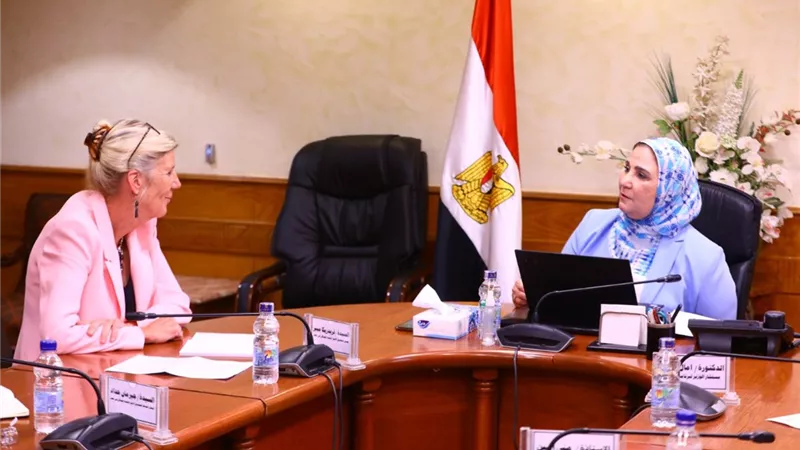 التضامن و الأمم المتحدة للسكان يبحثان التعاون في مشروعات 