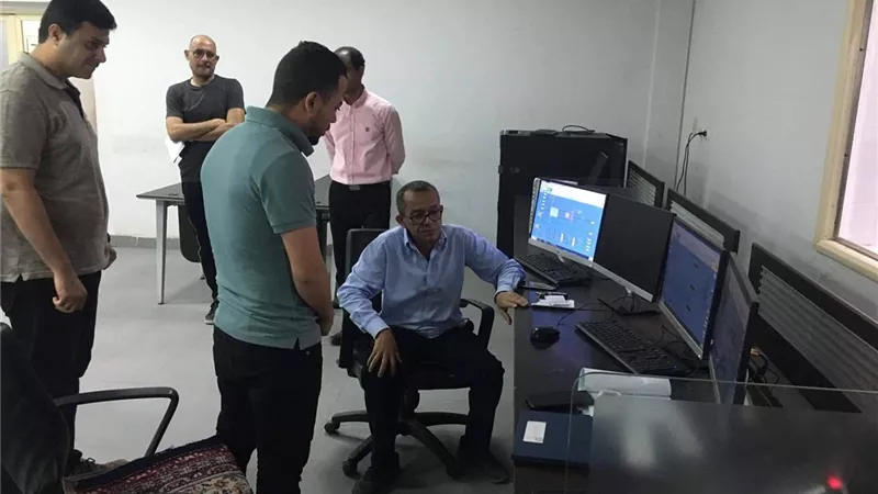 رئيس شركة مياه البحر الأحمر يتفقد محطة اليسر لتحلية المياه