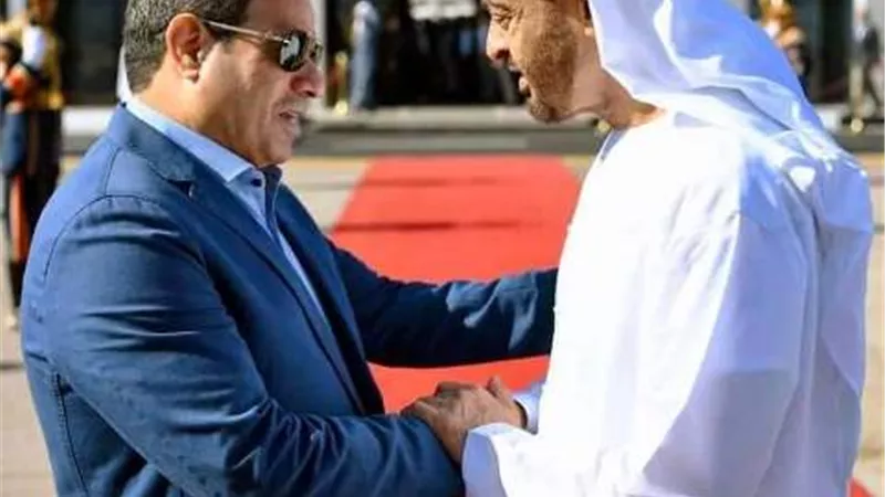 الرئيس السيسي يهنئ الشيخ محمد بن زايد على توليه رئاسة دولة الإمارات