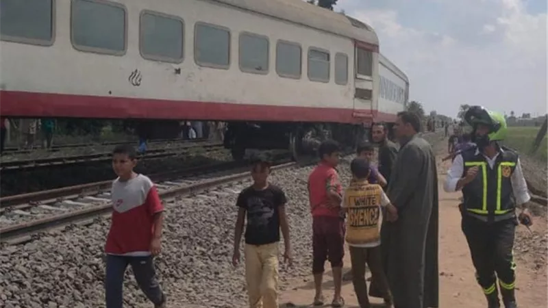 ارتفاع ضحايا حادث قطار السيل بأسوان إلى 4 من أسرة واحدة