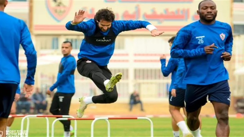 فيريرا يخصص فقرة للتدريبات البدنية في مران الزمالك