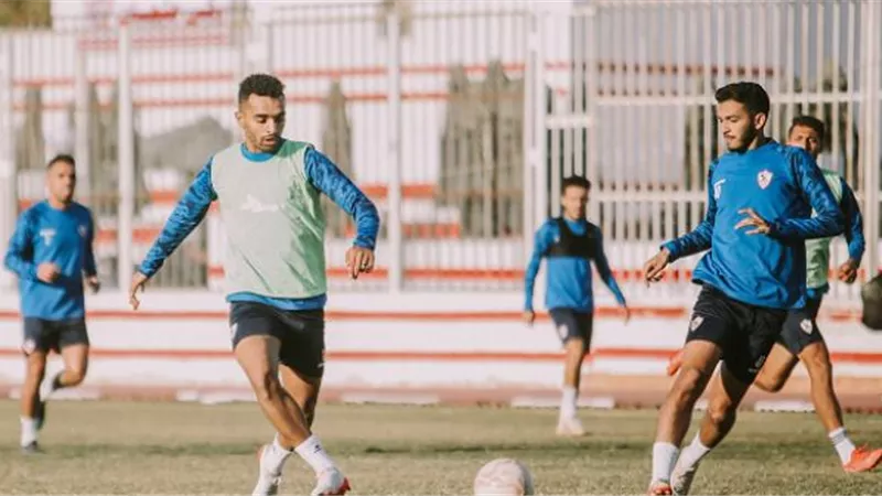 تقسيمة قوية في مران الزمالك استعدادا لمواجهة طلائع الجيش