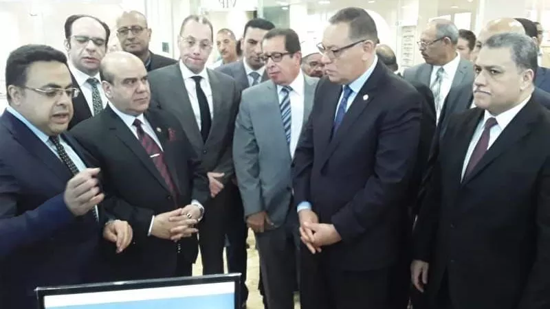 محافظ الشرقية ومساعدا وزير العدل يفتتحون فرع توثيق نادي الصفوة المطور