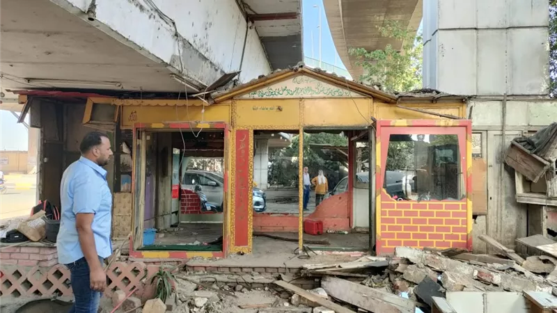 الجيزة تزيل التعديات والإشغالات أسفل كوبري الساحل تمهيدا لتطويره ليظهر بالشكل الحضاري