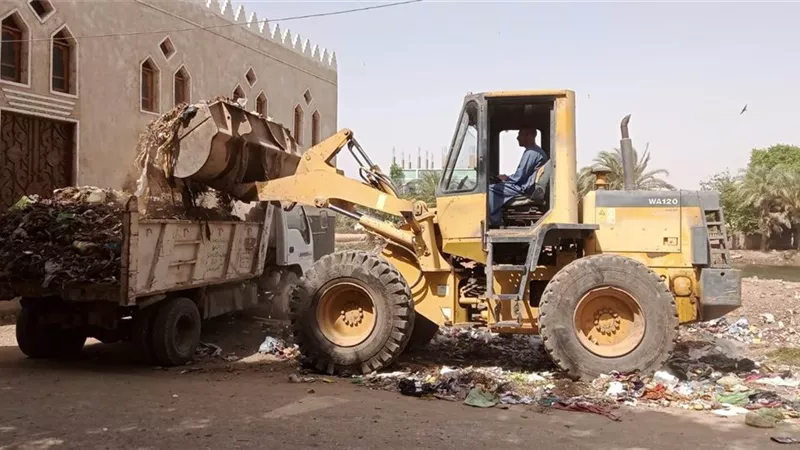 محافظة المنيا : الوحدات المحلية تواصل جهودها فى ازالة تعديات البناء
