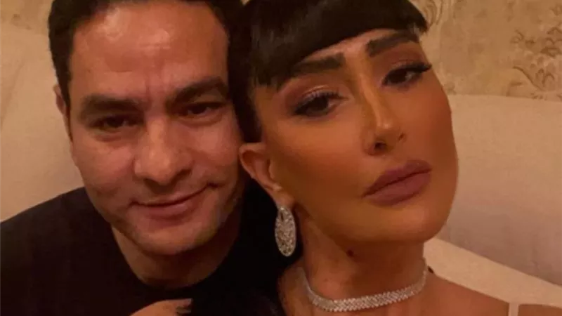 غادة عبد الرازق في أحدث ظهور لها مع زوجها
