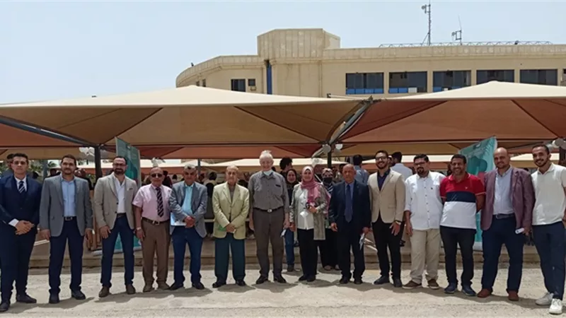الجامعة المصرية الروسية تفتتح معرض 