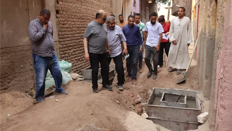 25 ألف وصلة منزلية لمركز صدفا ضمن مبادرة حياة كريمة