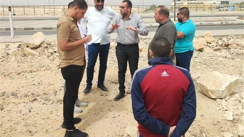 رئيس جهاز 15 مايو يكشف عن أكبر مشروعات فى المدينة بقيمة 47 مليون جنيه.. بالصور