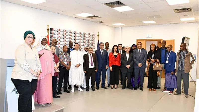 المشاركون في دورة اتحاد الإذاعات الإسلامية بأكاديمية الأوقاف الدولية في زيارة لمدينة الإنتاج الإعلامي..صور