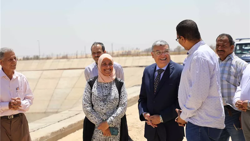محافظ المنيا : قريبا افتتاح محطة الصرف الصحى غرب المنيا بطاقة 90 الف متر مكعب