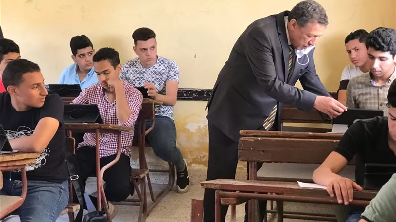 صور الامتحان ونشره: احالة اداري لجنة اعدادية بالبحيرة الي النيابة العامة