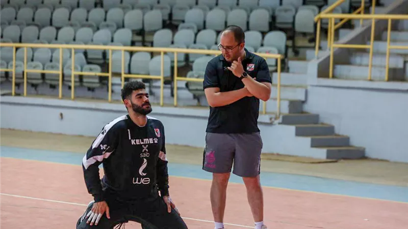 مدرب يد الاهلى: لدينا إصرار قوي للتتويج بالثنائية الإفريقية