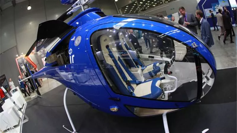 روسيا تعرض مروحية وطائرة بدون طيار جديدتين بمعرض HeliRussia 2022