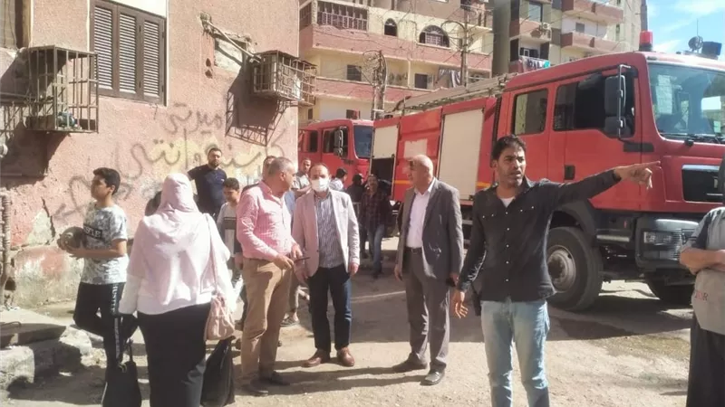 محافظ أسيوط: السيطرة على حريق شب في 3 وحدات سكنية بمنطقة السادات