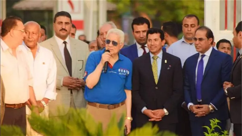 بحضور وزير الشباب .. رئيس الزمالك يفتتح عددا من الحدائق والمنشآت الجديدة