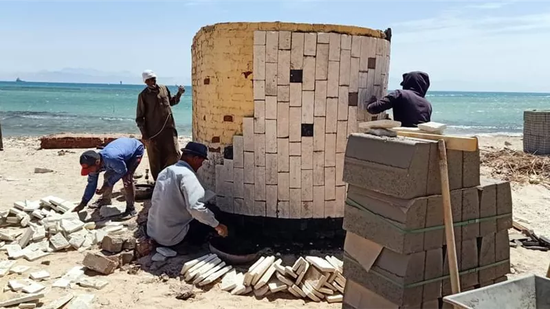 تطوير ورفع كفاءة مصيف مدينة رأس غارب