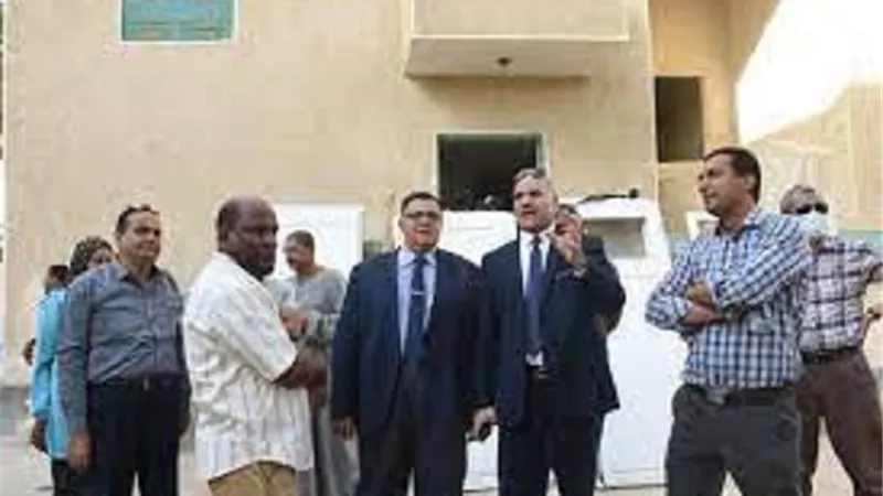 رئيس جامعة الأقصر يتابع أعمال التشطيبات النهائية بالمشروعات الجامعية بمدينة طيبة