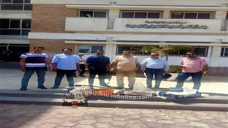 جهاز مدينة النوبارية الجديدة يشن حملة مكبرة على الأسواق .. صور