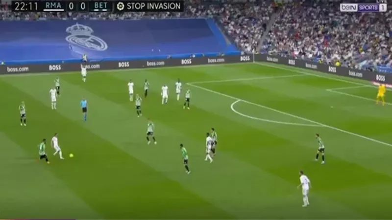 التعادل السلبى يحسم الشوط الأول .. ريال مدريد ضد ريال بيتيس