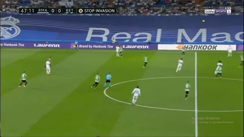 ريال مدريد يتعادل مع ريال بيتيس بدون أهداف