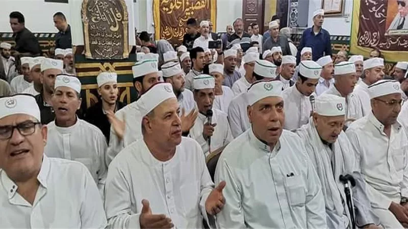الطرق الصوفية وأبناء الرفاعية يواصلون احتفالاتهم برجبية سيدى أحمد البدوى