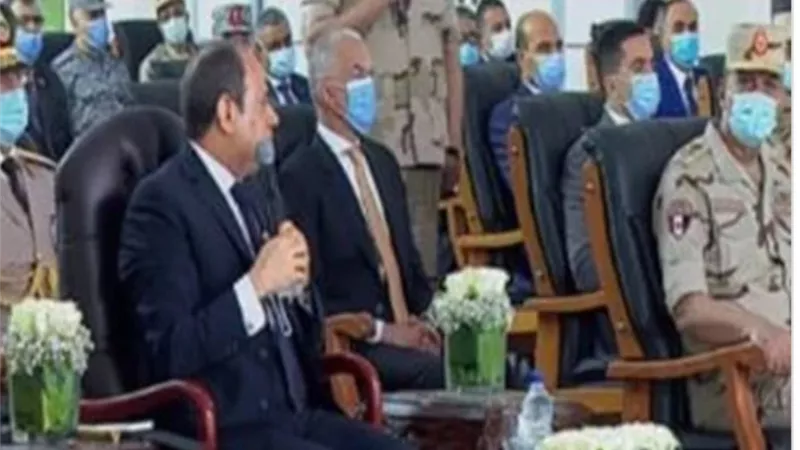 السيسي: ما تم تنفيذه في 500 سنة أنجزناه في 5 سنين بمشروع مستقبل مصر