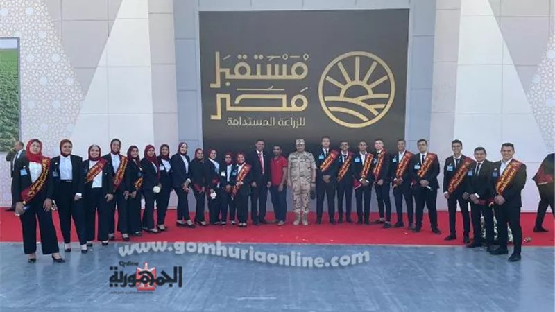 جامعة السادات تشارك في فعاليات إفتتاح المشروع القومي 