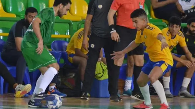 فوز الاتحاد السكندرى بالمركز الثالث فى بطولة كرة الصالات