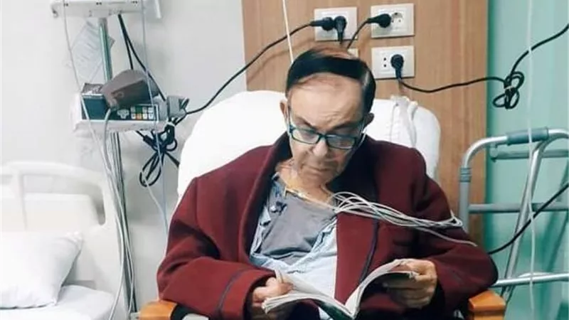 صورة نادرة للفنان سمير صبرى قبل رحيله