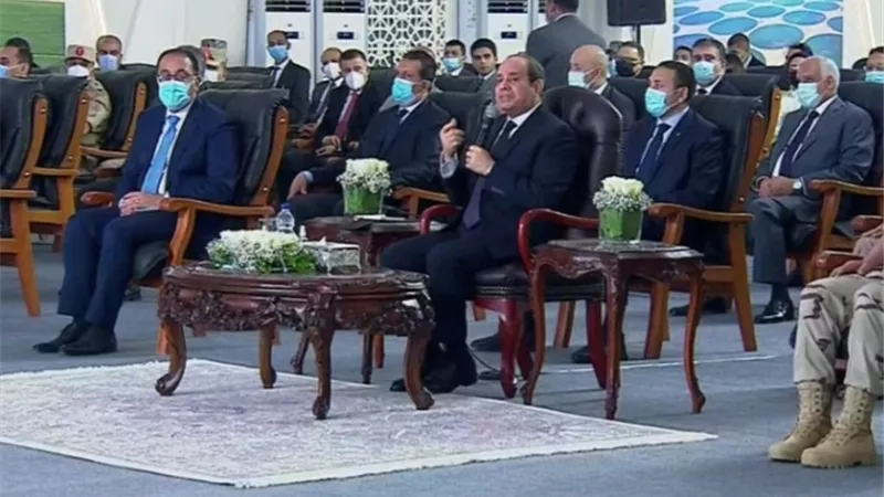 السيسي: تكلفة الزراعة في مشروع مستقبل مصر أعلى بكثير من اي مكان في الدلتا