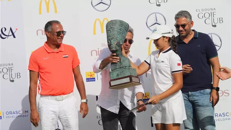 المغربية صوفيا تتوج بكأس نفرتيتى للجولف وبطولة مصر الدولية للسيدات