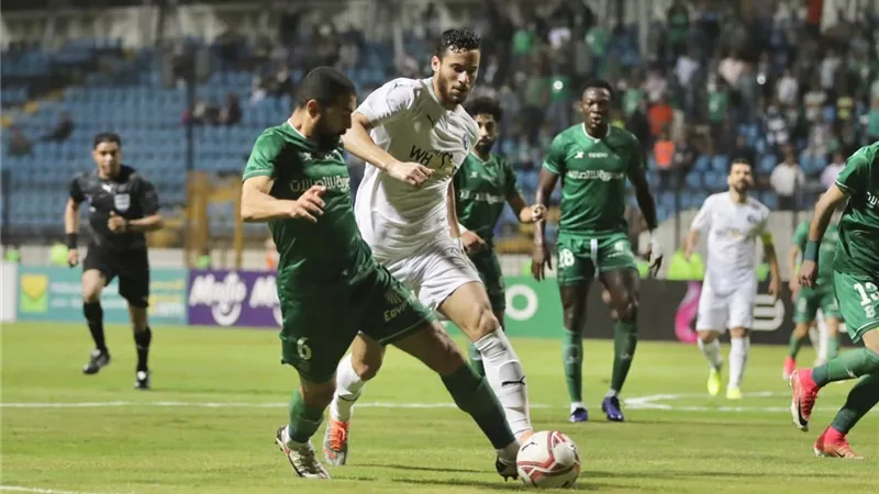 الإتحاد وبيراميدز يتعادلان سلبياً فى الشوط الأول .. صور