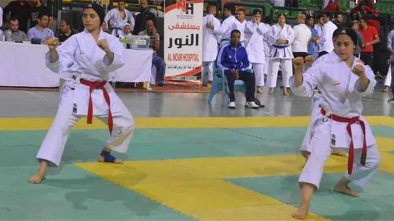 منطقة القاهرة تنتزع صدارة كاس مصر للكاراتيه