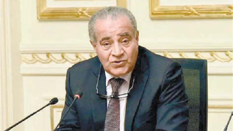 وزير التموين: الأمن الغذائي.. في مقدمة الأولويات