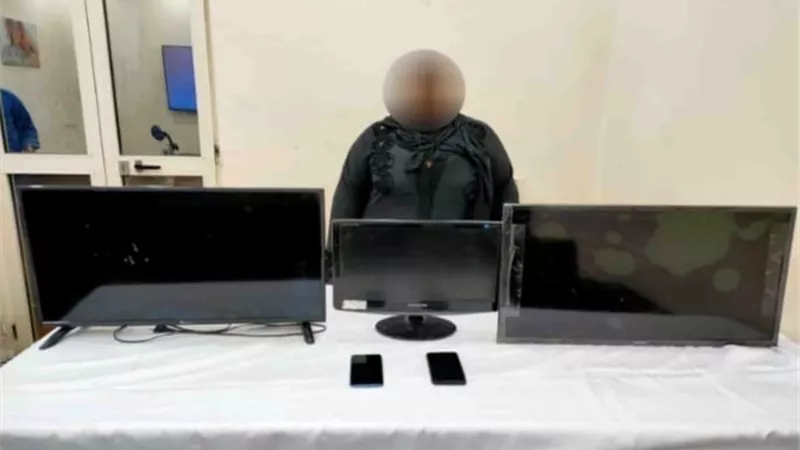 ضبط سيدة تخصصت فى سرقة المساكن بأسلوب 