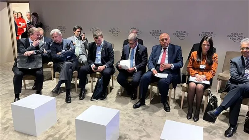 وزير الخارجية يشارك في فعاليات المنتدى الاقتصادي العالمي بدافوس