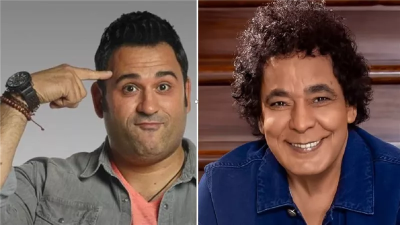 أكرم حسنى مؤلفا وملحنا لاغنية الكينج محمد منير 